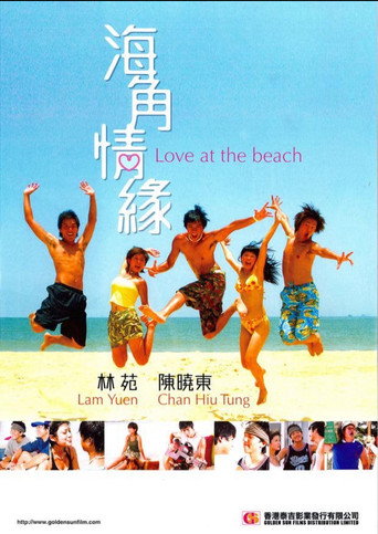 love at the beach poster