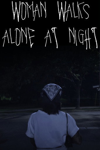 Movie poster for WOMAN WALKS ALONE AT NIGHT