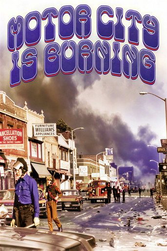 Movie poster for Motor City's Burning: Detroit from Motown to the Stooges (2008)
