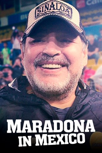 Maradona in Mexico poster