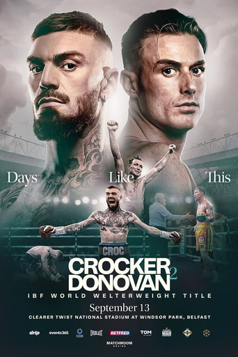 Movie poster for Lewis Crocker vs. Paddy Donovan II (2025)