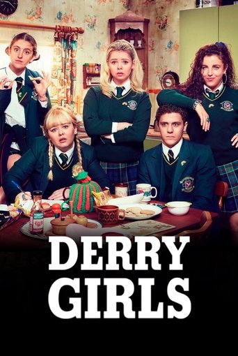 Series poster for Derry Girls (2018)