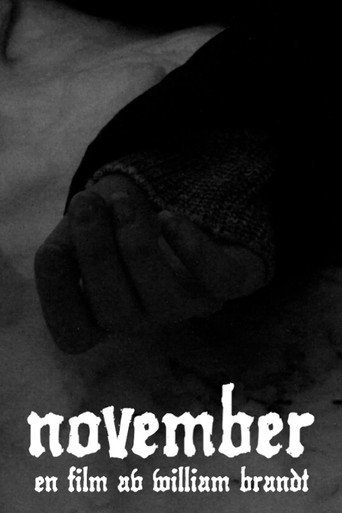 Movie poster for November (2021)