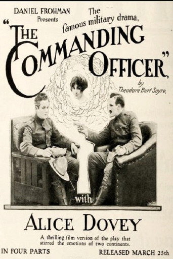 Movie poster for The Commanding Officer (1915)