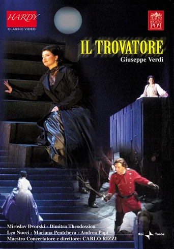 Movie poster for Il Trovatore