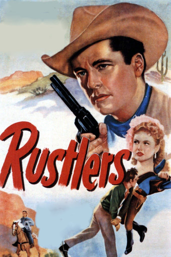 Movie poster for Rustlers (1949)
