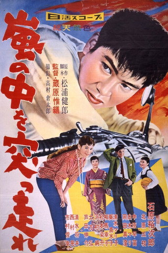 Movie poster for Showdown in the Storm (1958)