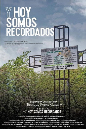 Movie poster for Y hoy somos recordados (2020)