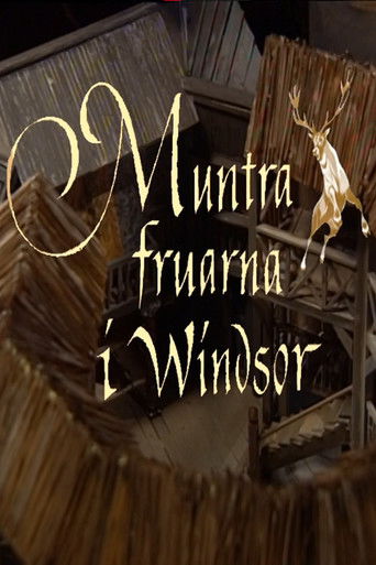 Muntra fruarna i Windsor poster