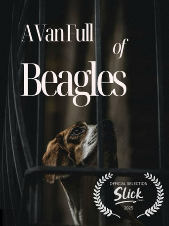 Movie poster for A Van Full of Beagles
