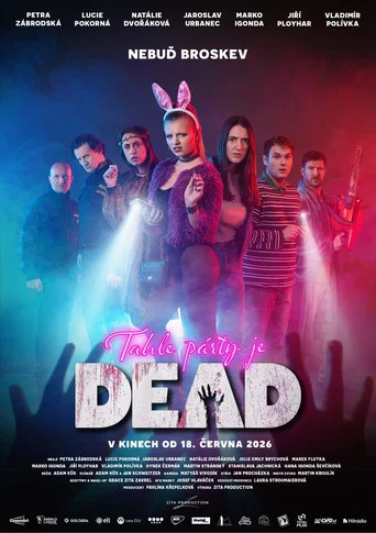 Movie poster for This party is DEAD (2026)