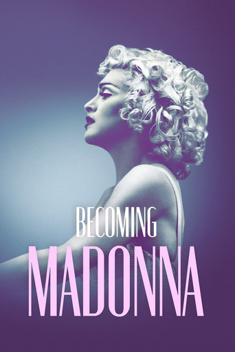 Movie poster for Becoming Madonna (2024)