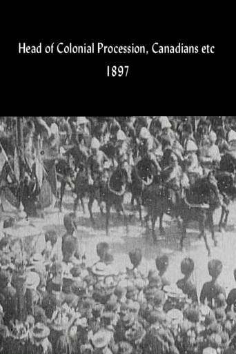 Movie poster for Head of Colonial Procession (1897)