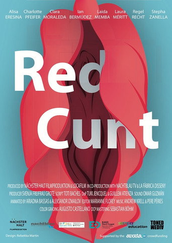 Movie poster for Red Cunt (2022)