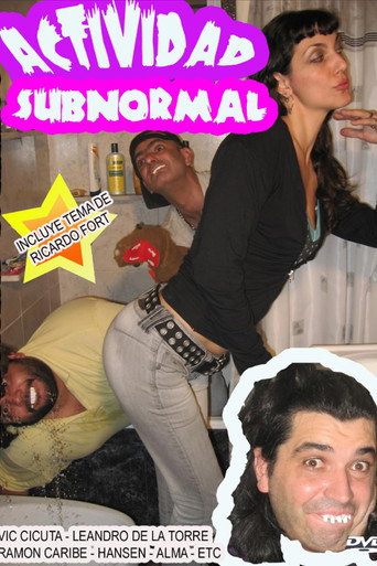 Movie poster for Actividad Subnormal (2010)