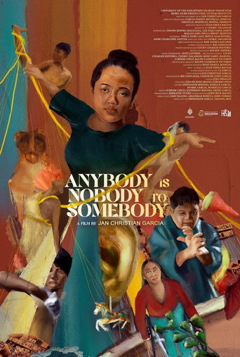 Movie poster for Anybody is Nobody to Somebody (2024)