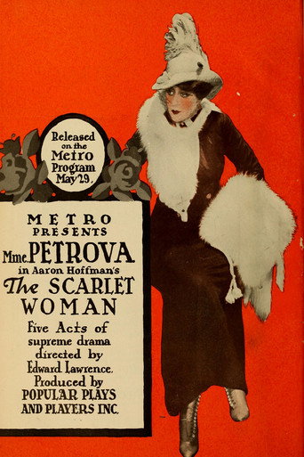 Movie poster for The Scarlet Woman (1916)