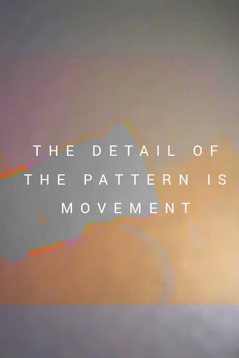 Movie poster for the detail of the pattern is movement (2024)