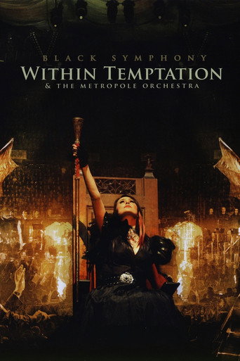 Movie poster for Within Temptation & The Metropole Orchestra: Black Symphony (2008)
