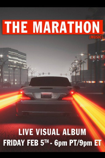 Movie poster for THE MARATHON: Live Visual Album (2021)