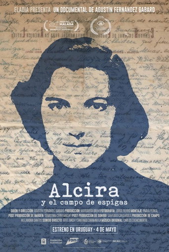 Movie poster for Alcira y el campo de espigas (2023)