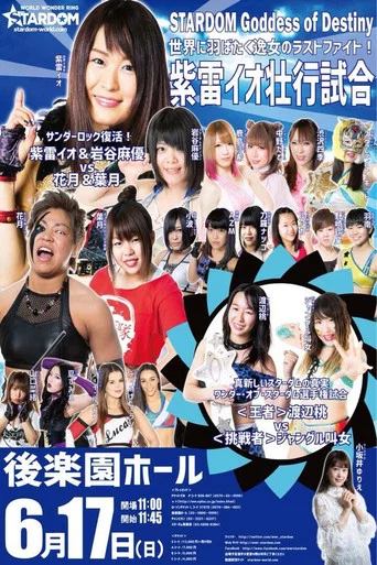 Movie poster for Stardom Goddesses of Destiny (2018)