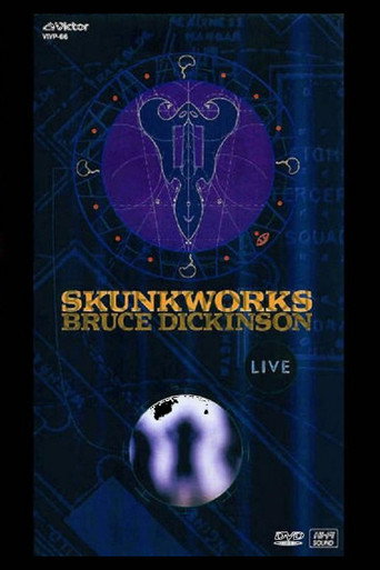 Movie poster for Bruce Dickinson: Skunkworks Live