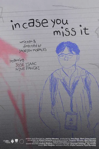 in case you miss it poster