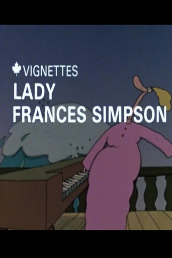 Movie poster for Canada Vignettes: Lady Frances Simpson (1978)