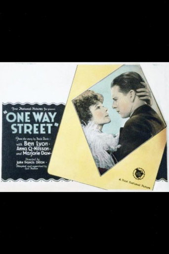 One Way Street poster