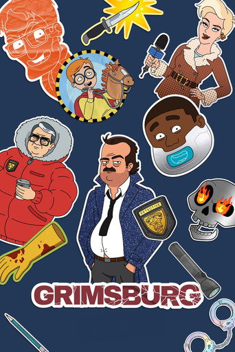 Series poster for Grimsburg (2024)