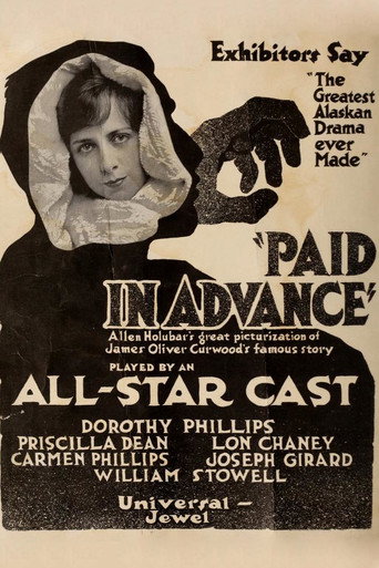 Movie poster for Paid in Advance (1919)
