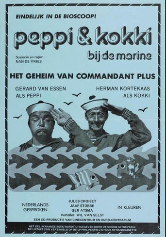 Peppi & Kokki bij de marine - Het geheim van Kommandant Plus poster