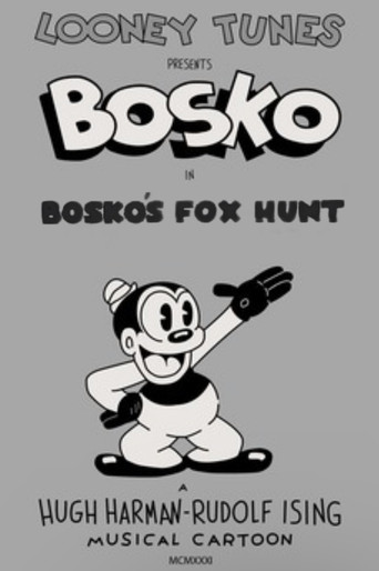 Movie poster for Bosko's Fox Hunt (1931)