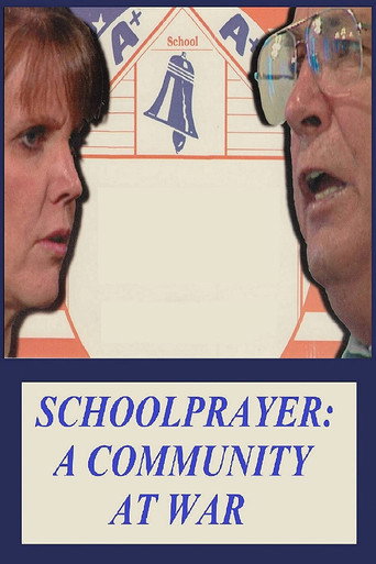 Movie poster for School Prayer: A Community at War (1999)