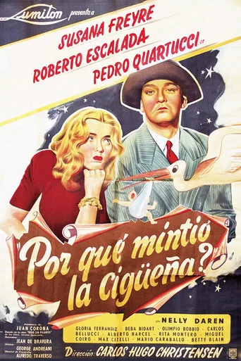 Movie poster for ¿Por qué mintió la cigüeña? (1949)