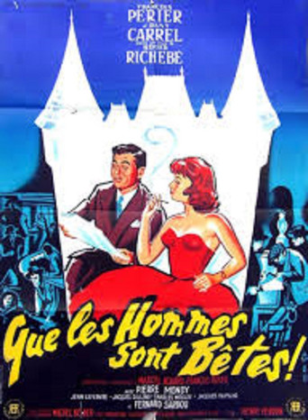 Movie poster for Que les hommes sont bêtes (1957)