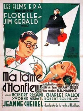 Movie poster for My aunt from Honfleur (1931)