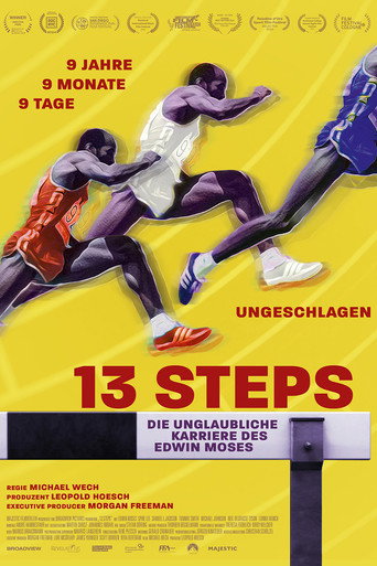 Movie poster for 13 Steps - Die unglaubliche Karriere von Edwin Moses (2024)