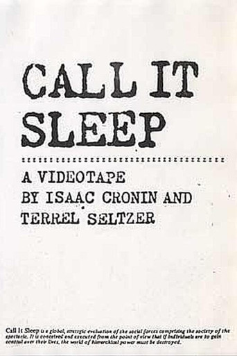 Movie poster for Call It Sleep (1982)