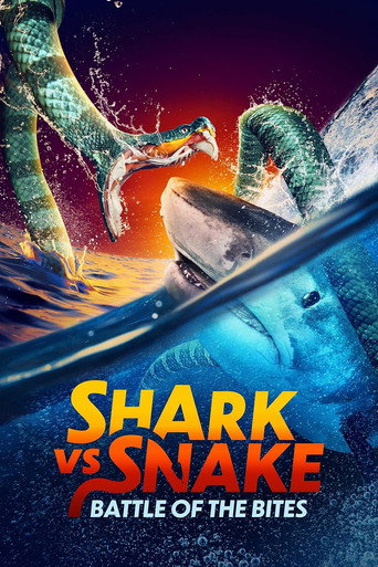 Movie poster for Shark vs Snake: Battle of the Bites (2023)