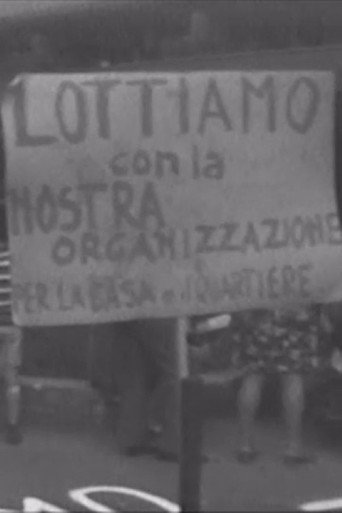 Movie poster for La nostra lotta è l'autoriduzione, la nostra forza è l'organizzazione (1972)