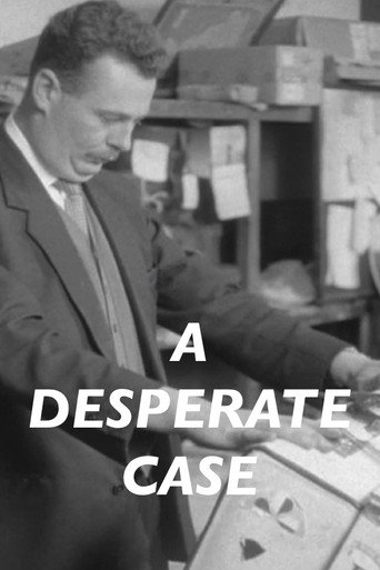 Movie poster for A Desperate Case (1958)