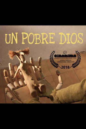 Movie poster for Un pobre dios (2018)