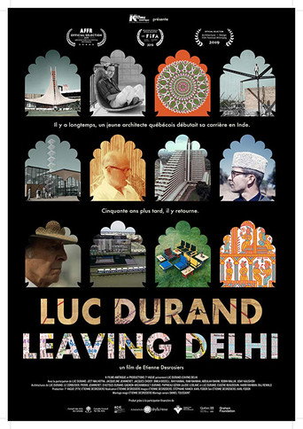 Movie poster for Luc Durand Leaving Delhi (2019)