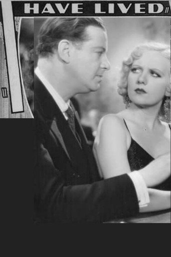 Movie poster for I Have Lived (1933)