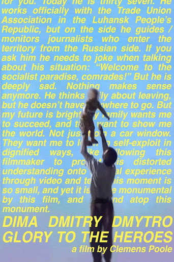Movie poster for Dima, Dmitry, Dmytro. Glory to the Heroes (2021)