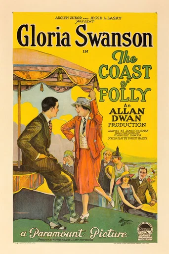 Movie poster for The Coast of Folly (1925)