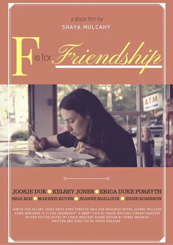 Movie poster for F Is for Friendship (2017)
