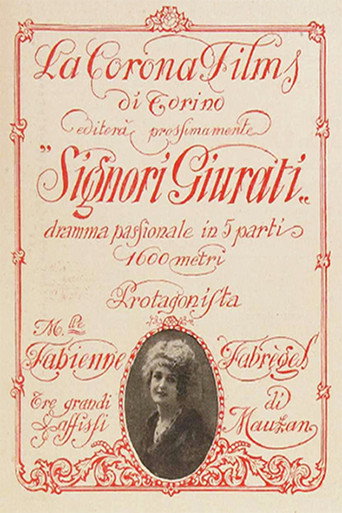 Movie poster for Gentlemen of the Jury (1916)